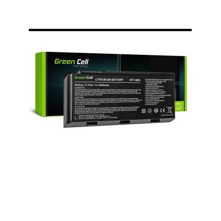 Green Cell bateria BTY-M6D do MSI GT60 GT70 GT660 GT680 GT683 GT780 GT783 GX660 GX680 GX780