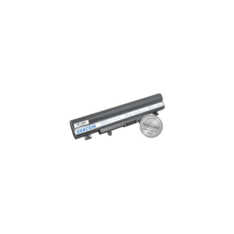 Avacom zastępcze akumulatory dla Acer Aspire E14, E15, Extensa 2510, TravelMate P256, Li-Ion, 10.8/11.1V, 5600mAh, 62Wh, 6 ogniw