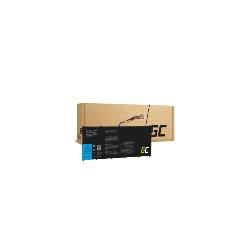 Green Cell bateria AC14B3K AC14B8K do Acer Aspire 5 A515 A517 R15 R5-571T Spin 3 SP315-51 SP513-51 Swift 3 SF314-52