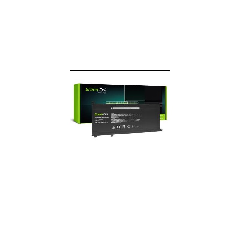 Green Cell bateria 33YDH do Dell Inspiron G3 3579 3779 G5 5587 G7 7588 7577 7773 7778 7779 7786 Latitude 3380 3480 3490 3590