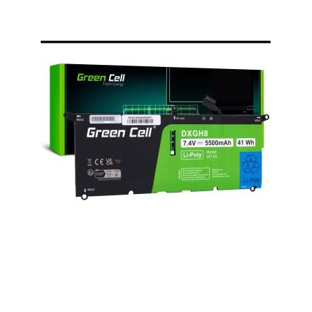Green Cell bateria DXGH8 do Dell XPS 13 9370 9380, Dell Inspiron 13 3301 5390 7390, Dell Vostro 13 5390