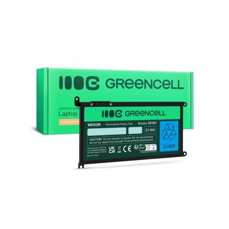 Green Cell bateria WDX0R WDXOR do Dell Inspiron 13 5368 5378 5379 14 5482 15 5565 5567 5568 5570 5578 5579 7560 7570 17 5770