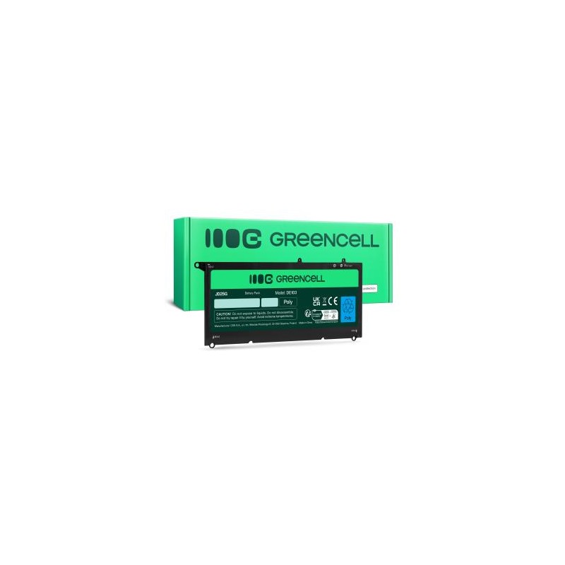 Green Cell 90V7W JD25G bateria do Dell XPS 13 9343 9350 P54G