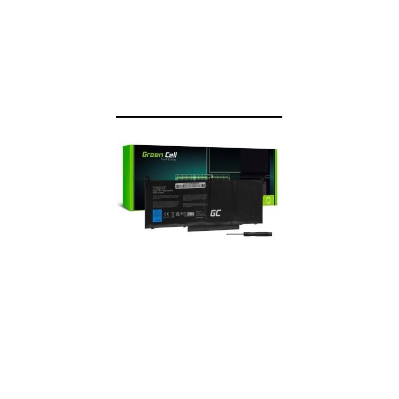 Green Cell bateria F3YGT do Dell Latitude 7280 7290 7380 7390 7480 7490