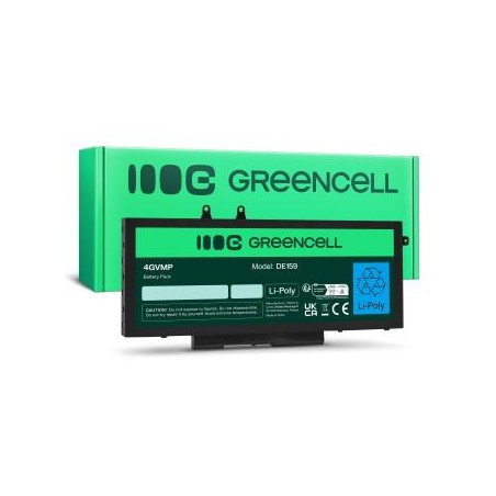 Bateria Green Cell 4GVMP do Dell Latitude 5400 5410 5500 5510 Precision 3540 3550