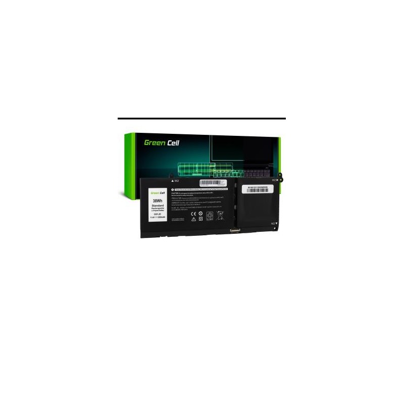 Green Cell bateria G91J0 to Dell Latitude 3320 3330 3520 Inspiron 15 3511 3525 5510