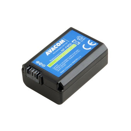 Avacom Bateria dla Sony NP-FW50, Li-Ion, 7,2V, 1030mAh, 7,6Wh, DISO-FW50-B1030