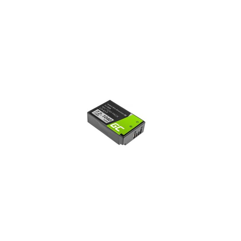 Green Cell Camera bateria LP-E17 do Canon EOS 77D 750D 760D 8000D Rebel T6i T6s Kiss X8i Half-Decoded 7.4V 1000mAh