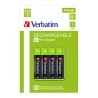 Akumulatorki, AAA (HR03), 950 mAh, Verbatim, 4-pack