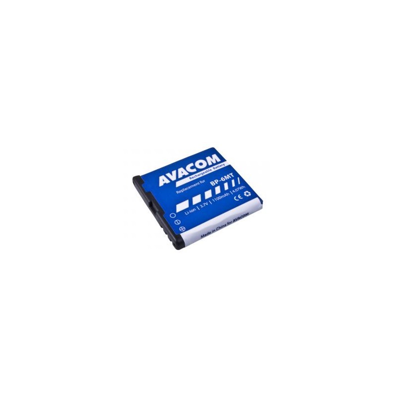 Avacom baterie do telefonów Nokia, Nokia E51, N81, N81 8GB, N82, Li-Ion, 3.6V, GSNO-BP6MT-S1100A, 1100mAh, 4Wh