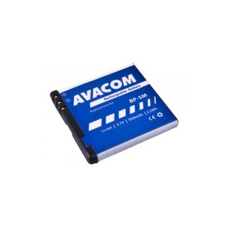 Avacom baterie dla Nokia N81, 6500 Slide, Li-Ion, 3,7V, 950mAh, 3,5Wh, (BP-5M)