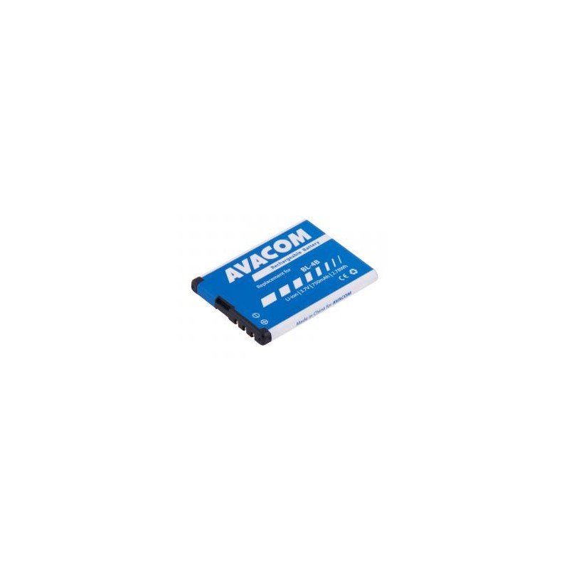 Avacom baterie do telefonów dla Nokia 6111, Li-Ion, 3.7V, GSNO-BL4B-S750, 750mAh, 2.8Wh, zastępuje BL-4B