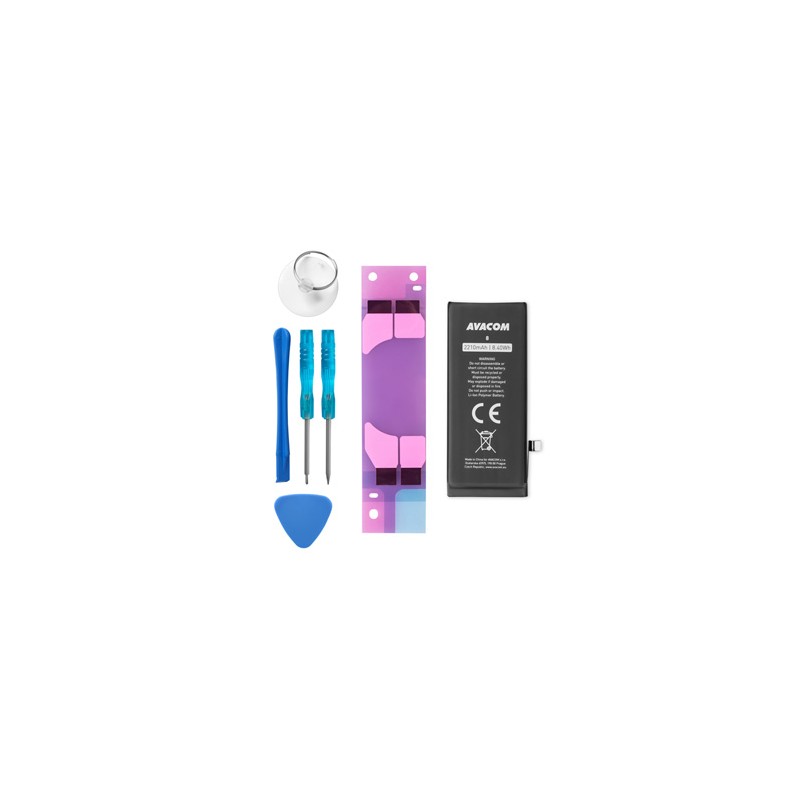 Avacom baterie dla Apple iPhone 8, Li-Ion, 3,82VV, GSAP-IPH8-HC2210T, 2210mAh, 8.4Wh, wysoka wydajność (zamiennik 616-00357)