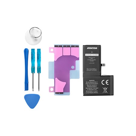 Avacom Bateria dla Apple iPhone X, Li-Ion, 3,82V, GSAP-IPHX-HC3210T, 3210mAh, 12,3Wh, duża pojemność (zamiennik 616-00346)