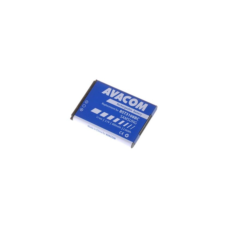 Avacom baterie dla Samsung X200, E250, Li-Ion, 3.7V, GSSA-E900-S800A, 800mAh, 3Wh