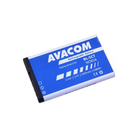 Avacom baterie dla Nokia 6303, 6730, C5, Li-Ion, 3.7V, GSNO-BL5CT-S1050A, 1050mAh, 3.9Wh