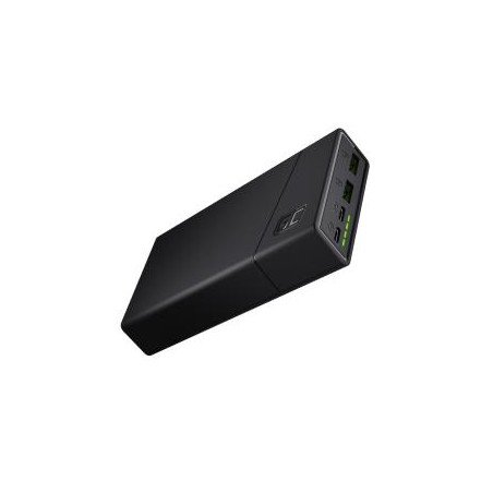 Power Bank Green Cell GC PowerPlay20 20000mAh z szybkim ładowaniem 2x USB Ultra Charge i 2x USB-C power Delivery 18W