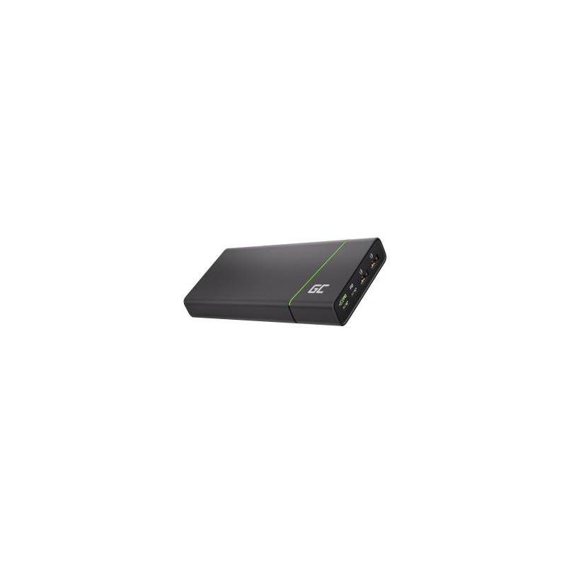 Power Bank Green Cell GC PowerPlay Ultra 26800mAh 128W 4-port do laptop, MacBook, iPad, iPhone, Nintendo Switch i more
