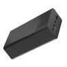 Greencell PowerPlay 30 - kolor czarny power bank z 30, 000mAh, 22.5W, 4 ports