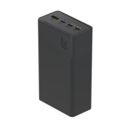 Greencell PowerPlay 30 - kolor czarny power bank z 30, 000mAh, 22.5W, 4 ports