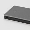 Powerbank Li-ion, 5V, 5000mAh, do ładowania telefonów i innych urządzeń, 2 złącza, czarna, EOL