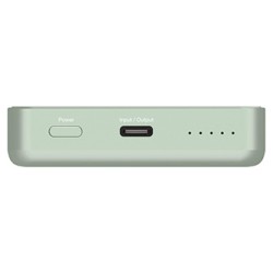 Verbatim powerbank z ładowaniem bezprzewodowym 5V, ładowanie telefonu, 32228, 10000mAh, Mocowanie magnetyczne, Zielony