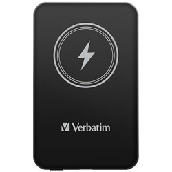 Verbatim powerbank z ładowaniem bezprzewodowym 5V, ładowanie telefonu, 32240, 5 000mAh, Mocowanie magnetyczne, czarna
