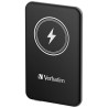 Verbatim powerbank z ładowaniem bezprzewodowym 5V, ładowanie telefonu, 32240, 5 000mAh, Mocowanie magnetyczne, czarna