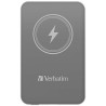 Verbatim powerbank z ładowaniem bezprzewodowym 5V, ładowanie telefonu, 32244, 5 000mAh, Mocowanie magnetyczne, szara