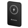 Verbatim powerbank z ładowaniem bezprzewodowym 5V, ładowanie telefonu, 32245, 10 000mAh, Mocowanie magnetyczne, czarna