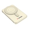 Verbatim Powerbank Charge ,n, Go z dwoma kablami 5V, ładowanie telefonu, 32253, 5 000mAh, Mocowanie magnetyczne, złota