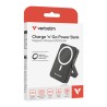 Verbatim powerbank z ładowaniem bezprzewodowym 5V, ładowanie telefonu, 32264, 10 000mAh, Mocowanie magnetyczne, czarna
