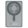 Verbatim power bank Charge n Go 2C  Display, kabel 12V, ładowanie telefonu, 32272, 10000mAh, Mocowanie magnetyczne, Szary