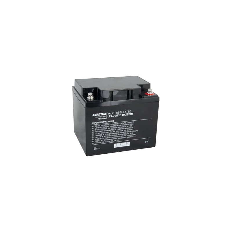 Avacom baterie DeepCycle, 12V, 45Ah, PBAV-12V045-M6AD
