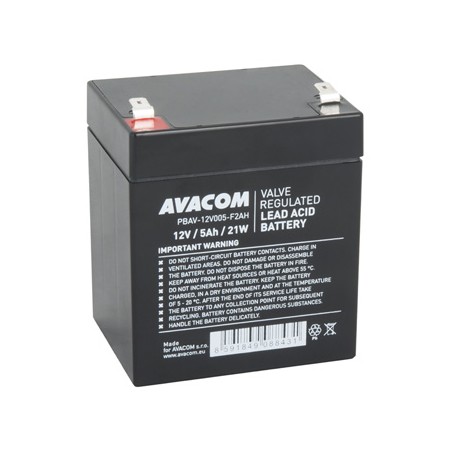 Avacom baterie HighRate, 12V, 5Ah, PBAV-12V005-F2AH