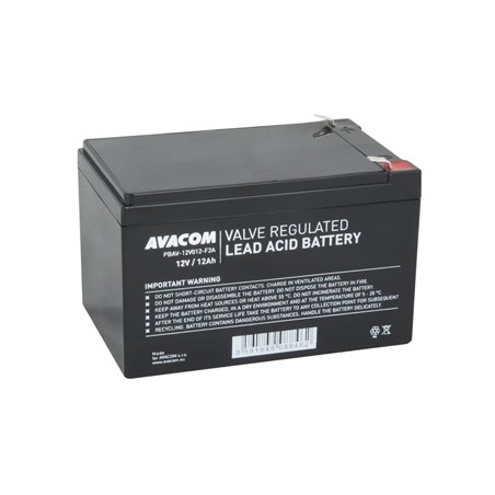 Avacom baterie 12V, 12Ah, PBAV-12V012-F2A