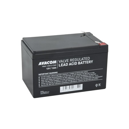Avacom baterie DeepCycle, 12V, 12Ah, PBAV-12V012-F2AD