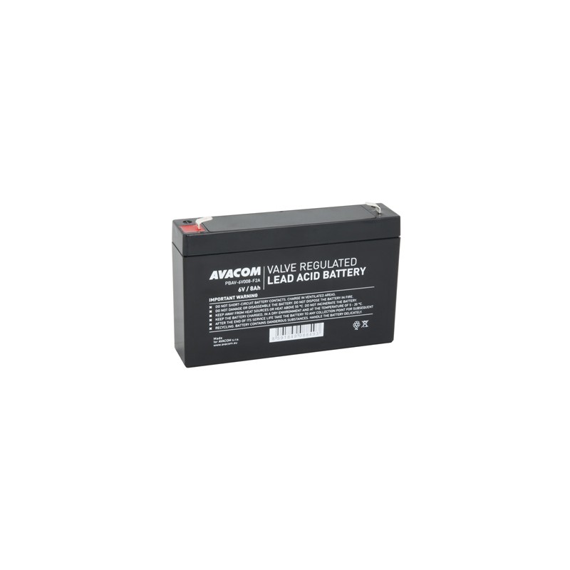 Avacom baterie Standard, 6V, 8Ah, PBAV-6V008-F2A