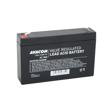Avacom baterie Standard, 6V, 8Ah, PBAV-6V008-F2A