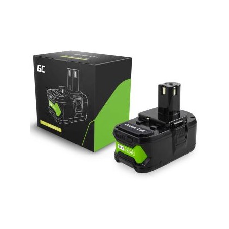 Green Cell bateria do Ryobi ONE++ 18V 5Ah zapasowa bateria RB18L50