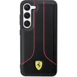 Ferrari nakładka do Samsung Galaxy S23 Ultra FEHCS23LPCSK czarna PU 296P