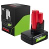 Green Cell bateria do Milwaukee M12 12V 6Ah zapasowa bateria M12 B6 4932451395