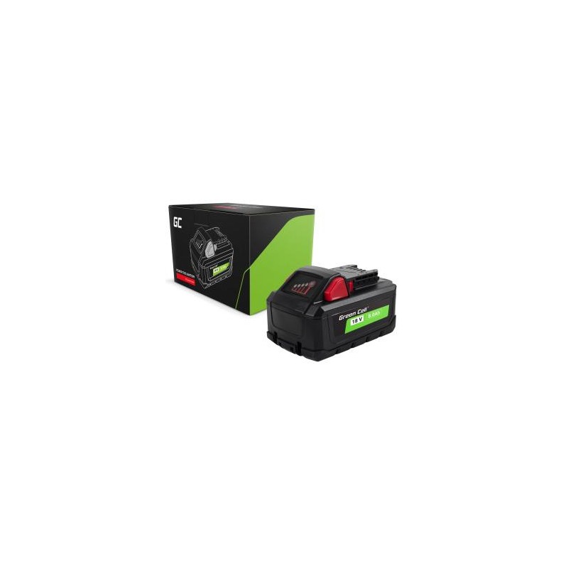 Green Cell bateria do Milwaukee M18 18V 8Ah zapasowa bateria M18 HB8 4932471070