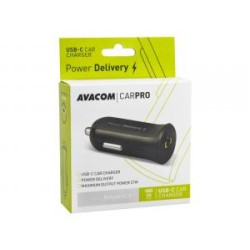 Avacom ładowarka samochodowa CarPRO z Power Delivery 12V, wyjście USB-C 5V/3A lub (9V / 3A lub 12V/2,5A)