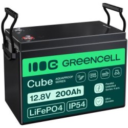 Green Cell CUBE Akumulator LiFePO4 200Ah 12.8V 2560Wh Litowo-Żelazowo-Fosforanowy