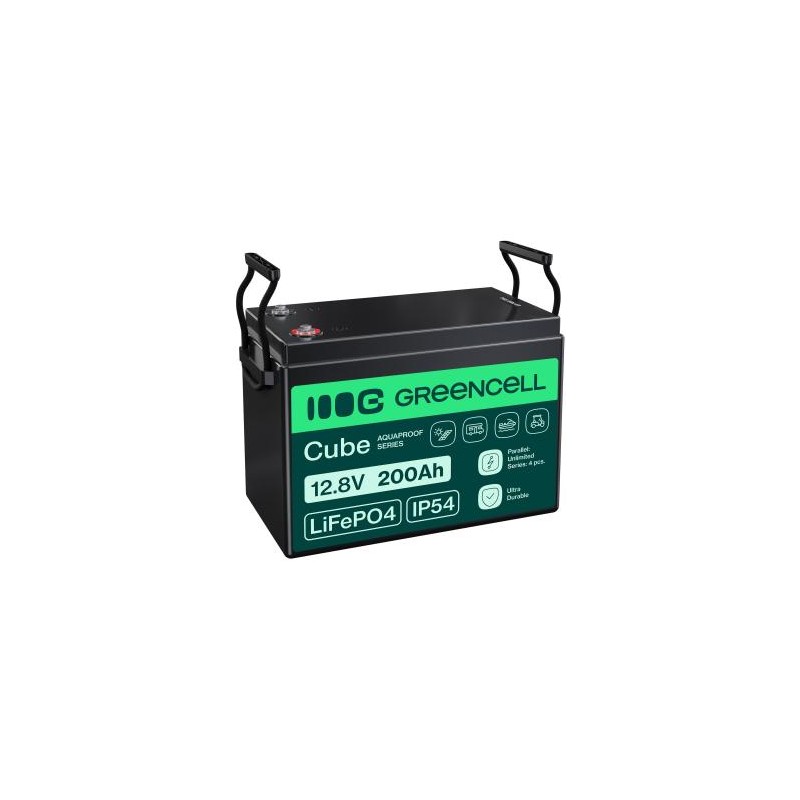 Green Cell CUBE Akumulator LiFePO4 200Ah 12.8V 2560Wh Litowo-Żelazowo-Fosforanowy