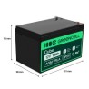 Green Cell AGM VRLA 12V 14Ah maintenance-free bateria do the alarm system, cash register, toys