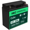 Green Cell AGM VRLA 12V 18Ah maintenance-free bateria do mower, skuter, łodzi, wózek inwalidzki