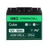 Green Cell AGM VRLA 12V 18Ah maintenance-free bateria do mower, skuter, łodzi, wózek inwalidzki
