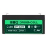 Green Cell AGM VRLA 6V 3.2Ah maintenance-free bateria do systemów alarmowych, kas, zabawek